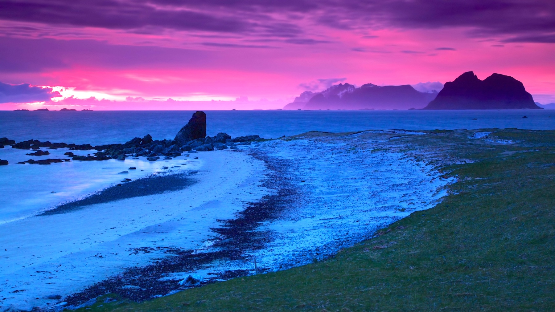 Midnight sun golf in the Nordics